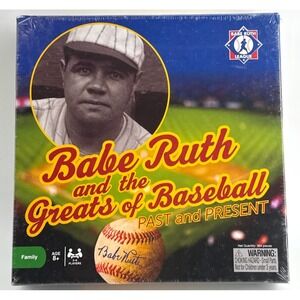 Babe Ruth Greats of Baseball Board Game 384pcs Trivia Past & Present NEW SEALED